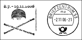 Kasownik: Briefzentrum 53, 2.11.2006