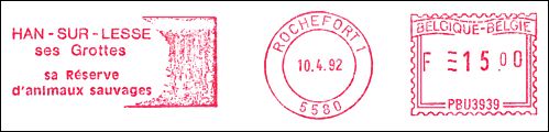 Frankatura mechaniczna: Rochefort 1, 10.04.1992