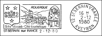 Kasownik: Saint-Sernin-sur-Rance, 2.12.1980