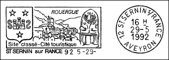 Kasownik: Saint-Sernin-sur-Rance, 29.05.1992