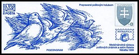 Całostka - pigeongram: Słowacja PIG 2
