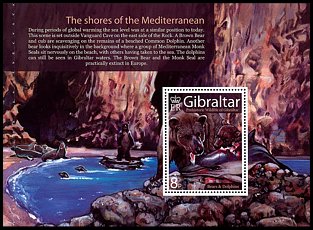 Zeszycik znaczkowy: Gibraltar 1218 z MH 10