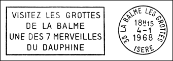 Kasownik: La Balme-les-Grottes, 4.01.1968