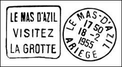 Kasownik: Le Mas d'Azil, 25.10.1956